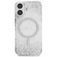 Husa pentru iPhone 16 - Guess Hardcase Resin Gradient Glitter MagSafe (GUHMP16SRGRGES) - Silver Husa pentru iPhone 16 - Guess Hardcase Resin Gradient Glitter MagSafe (GUHMP16SRGRGES) - Silver