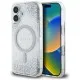 Husa pentru iPhone 16 - Guess Hardcase Resin Gradient Glitter MagSafe (GUHMP16SRGRGES) - Silver Husa pentru iPhone 16 - Guess Hardcase Resin Gradient Glitter MagSafe (GUHMP16SRGRGES) - Silver
