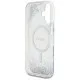 Husa pentru iPhone 16 - Guess Hardcase Resin Gradient Glitter MagSafe (GUHMP16SRGRGES) - Silver Husa pentru iPhone 16 - Guess Hardcase Resin Gradient Glitter MagSafe (GUHMP16SRGRGES) - Silver