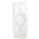 Husa pentru iPhone 16 - Guess IML 4G Background MagSafe (GUHMP16SH4DTEH) - White Husa pentru iPhone 16 - Guess IML 4G Background MagSafe (GUHMP16SH4DTEH) - White