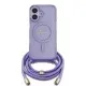 Husa pentru iPhone 16 - Guess IML Crossbody Cord Script MagSafe (GUHMP16SHCTSGNSU) - Purple Husa pentru iPhone 16 - Guess IML Crossbody Cord Script MagSafe (GUHMP16SHCTSGNSU) - Purple