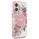 Husa pentru iPhone 16 - Guess IML Flower & Tonal Circle MagSafe (GUHMP16SHFWBDCEP) - Pink Husa pentru iPhone 16 - Guess IML Flower & Tonal Circle MagSafe (GUHMP16SHFWBDCEP) - Pink