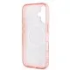 Husa pentru iPhone 16 - Guess IML Flower & Tonal Circle MagSafe (GUHMP16SHFWBDCEP) - Pink Husa pentru iPhone 16 - Guess IML Flower & Tonal Circle MagSafe (GUHMP16SHFWBDCEP) - Pink