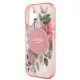 Husa pentru iPhone 16 - Guess IML Flower & Tonal Circle MagSafe (GUHMP16SHFWBDCEP) - Pink Husa pentru iPhone 16 - Guess IML Flower & Tonal Circle MagSafe (GUHMP16SHFWBDCEP) - Pink