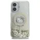 Husa pentru iPhone 16 - Hello Kitty Hardcase Liquid Glitter Fever MagSafe (HKHMP16SLGDIH) - White/Gold Husa pentru iPhone 16 - Hello Kitty Hardcase Liquid Glitter Fever MagSafe (HKHMP16SLGDIH) - White/Gold