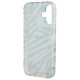 Husa pentru iPhone 16 - Karl Lagerfeld IML Luxury (KLHCP16SHZBPKCCK) - Zebra Pattern&Cord