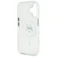 Husa pentru iPhone 16 - Karl Lagerfeld IML MagSafe (KLHMP16SHLSCHH) - White Choupette`s Head Husa pentru iPhone 16 - Karl Lagerfeld IML MagSafe (KLHMP16SHLSCHH) - White Choupette`s Head