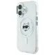 Husa pentru iPhone 16 - Karl Lagerfeld IML MagSafe (KLHMP16SHLSCHH) - White Choupette`s Head Husa pentru iPhone 16 - Karl Lagerfeld IML MagSafe (KLHMP16SHLSCHH) - White Choupette`s Head