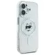 Husa pentru iPhone 16 - Karl Lagerfeld IML MagSafe (KLHMP16SHLSCHH) - White Choupette`s Head Husa pentru iPhone 16 - Karl Lagerfeld IML MagSafe (KLHMP16SHLSCHH) - White Choupette`s Head