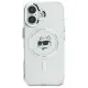 Husa pentru iPhone 16 - Karl Lagerfeld IML MagSafe (KLHMP16SHLSCHH) - White Choupette`s Head Husa pentru iPhone 16 - Karl Lagerfeld IML MagSafe (KLHMP16SHLSCHH) - White Choupette`s Head