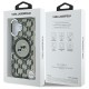 Husa pentru iPhone 16 - Karl Lagerfeld IML MagSafe (KLHMP16SHMCKMHK) - Monogram Karl&Choupette Head