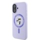 Husa pentru iPhone 16 - Karl Lagerfeld Silicone MagSafe (KLHMP16SSCMKCRHU) - Purple Karl&Choupette