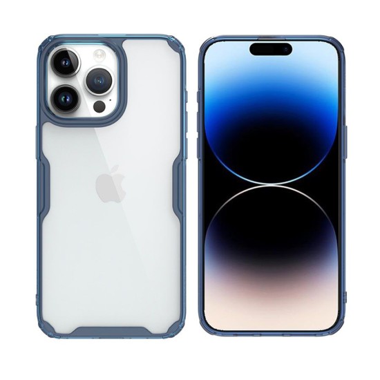 Husa pentru iPhone 16 - Nillkin Nature TPU Pro Case - Blue