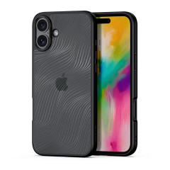 Husa pentru iPhone 16 Plus - Dux Ducis Aimo Series - Black Husa pentru iPhone 16 Plus - Dux Ducis Aimo Series - Black