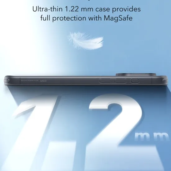 Husa pentru iPhone 16 Plus - ESR Zero HaloLock - Frosted Black Husa pentru iPhone 16 Plus - ESR Zero HaloLock - Frosted Black