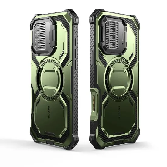 Husa pentru iPhone 16 Plus + Folie - I-Blason Armorbox - Guldan Husa pentru iPhone 16 Plus + Folie - I-Blason Armorbox - Guldan