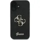 Husa pentru iPhone 16 Plus - Guess Glitter Fixed Big 4G (GUHCP16MHG4SGK) - Black
