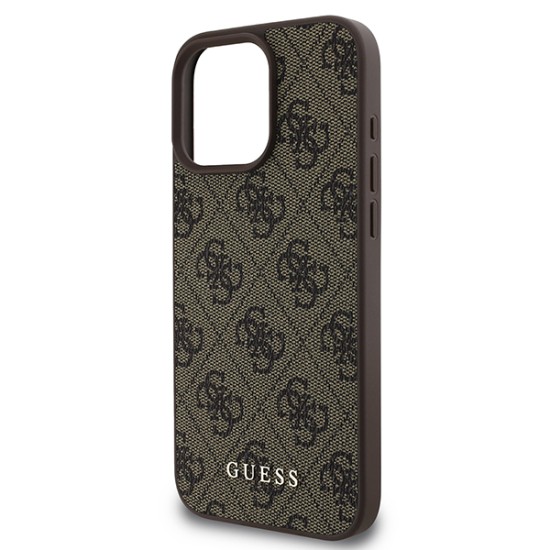 Husa pentru iPhone 16 Plus - Guess Hardcase 4G Classic (GUHCP16MG4GFPI) - Pink