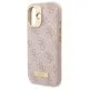 Husa pentru iPhone 16 Plus - Guess Hardcase 4G Logo Plate MagSafe (GUHMP16MU4GPRP) - Pink Husa pentru iPhone 16 Plus - Guess Hardcase 4G Logo Plate MagSafe (GUHMP16MU4GPRP) - Pink