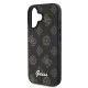 Husa pentru iPhone 16 Plus - Guess Peony Script MagSafe (GUHMP16MPGPYSK) - Black Husa pentru iPhone 16 Plus - Guess Peony Script MagSafe (GUHMP16MPGPYSK) - Black