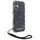 Husa pentru iPhone 16 Plus - Karl Lagerfeld Hardcase (KLHCP16MHZBPKCCU) - Purple Zebra With Cord Husa pentru iPhone 16 Plus - Karl Lagerfeld Hardcase (KLHCP16MHZBPKCCU) - Purple Zebra With Cord