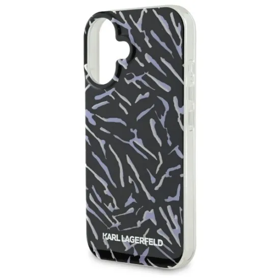 Husa pentru iPhone 16 Plus - Karl Lagerfeld Hardcase (KLHCP16MHZBPKCCU) - Purple Zebra With Cord Husa pentru iPhone 16 Plus - Karl Lagerfeld Hardcase (KLHCP16MHZBPKCCU) - Purple Zebra With Cord