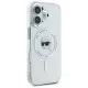Husa pentru iPhone 16 Plus - Karl Lagerfeld IML MagSafe (KLHMP16MHLSKIH) - White Karl`s Head Husa pentru iPhone 16 Plus - Karl Lagerfeld IML MagSafe (KLHMP16MHLSKIH) - White Karl`s Head