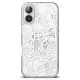 Husa pentru iPhone 16 Plus - Ringke Fusion Design - Seoul Map White Husa pentru iPhone 16 Plus - Ringke Fusion Design - Seoul Map White