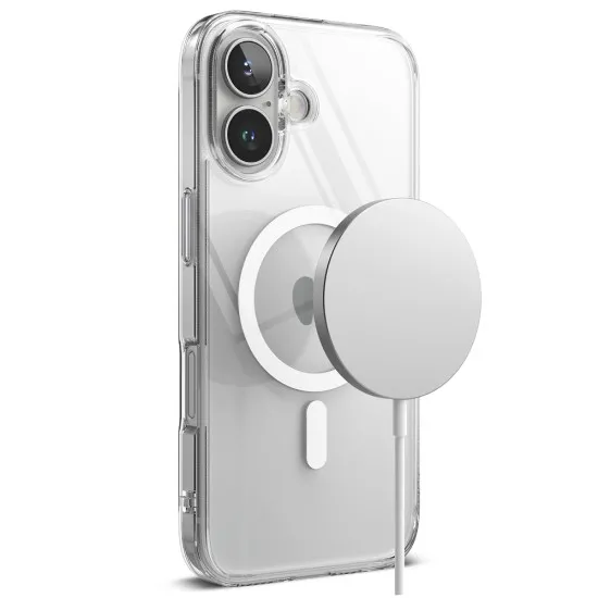 Husa pentru iPhone 16 Plus - Ringke Fusion MagSafe - Clear Husa pentru iPhone 16 Plus - Ringke Fusion MagSafe - Clear