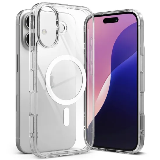 Husa pentru iPhone 16 Plus - Ringke Fusion MagSafe - Clear Husa pentru iPhone 16 Plus - Ringke Fusion MagSafe - Clear