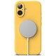 Husa pentru iPhone 16 Plus - Ringke Silicone Magnetic MagSafe - Yellow