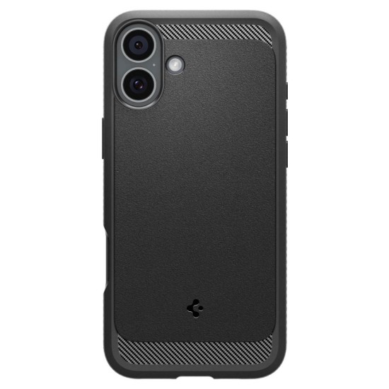 Husa pentru iPhone 16 Plus - Spigen Rugged Armor MagSafe - Matte Black