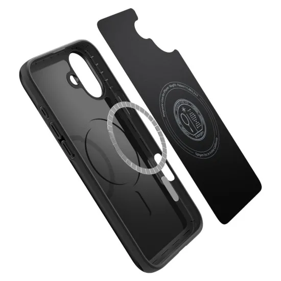 Husa pentru iPhone 16 Plus - Spigen Thin Fit MagSafe - Black Husa pentru iPhone 16 Plus - Spigen Thin Fit MagSafe - Black