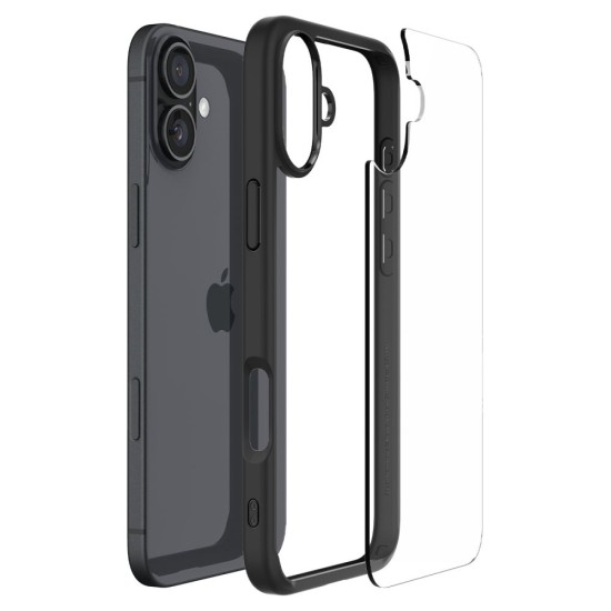 Husa pentru iPhone 16 Plus - Spigen Ultra Hybrid - Matte Black