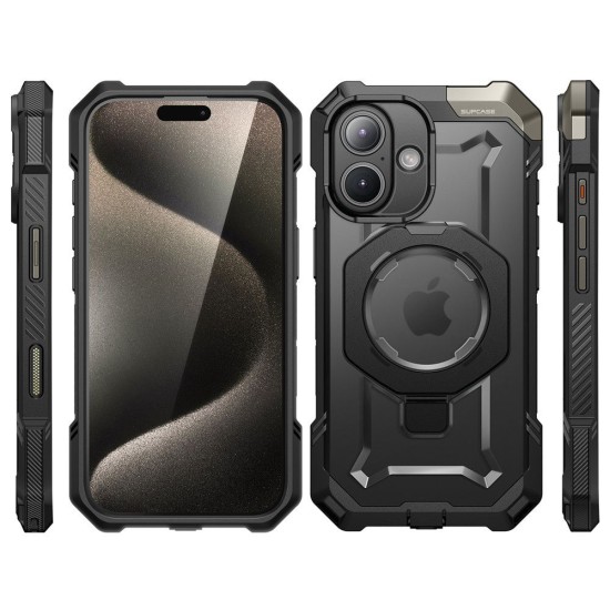 Husa pentru iPhone 16 Plus - Supcase Unicorn Beetle Defender - Black