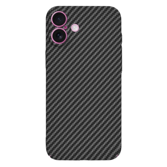 Husa pentru iPhone 16 Plus - Techsuit Carbonite FiberShell - Black