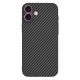 Husa pentru iPhone 16 Plus - Techsuit Carbonite FiberShell - Black