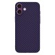 Husa pentru iPhone 16 Plus - Techsuit Carbonite FiberShell - Purple