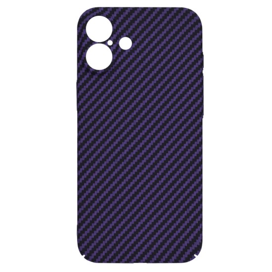 Husa pentru iPhone 16 Plus - Techsuit Carbonite FiberShell - Purple