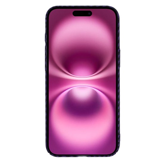 Husa pentru iPhone 16 Plus - Techsuit Carbonite FiberShell - Purple