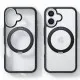 Husa pentru iPhone 16 Plus - Torras Ostand R Fusion Series - Black Husa pentru iPhone 16 Plus - Torras Ostand R Fusion Series - Black