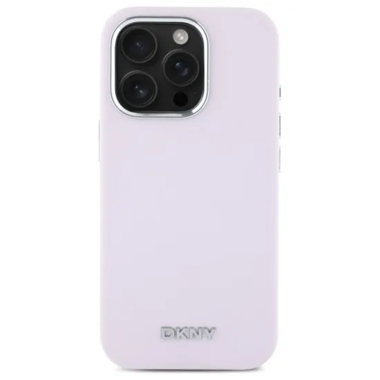 Husa pentru iPhone 16 Pro - DKNY Hardcase Liquid Silicone (DKHMP16LSMCHLP) - Pink Husa pentru iPhone 16 Pro - DKNY Hardcase Liquid Silicone (DKHMP16LSMCHLP) - Pink