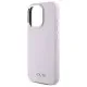 Husa pentru iPhone 16 Pro - DKNY Hardcase Liquid Silicone (DKHMP16LSMCHLP) - Pink Husa pentru iPhone 16 Pro - DKNY Hardcase Liquid Silicone (DKHMP16LSMCHLP) - Pink