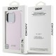 Husa pentru iPhone 16 Pro - DKNY Hardcase Liquid Silicone (DKHMP16LSMCHLP) - Pink