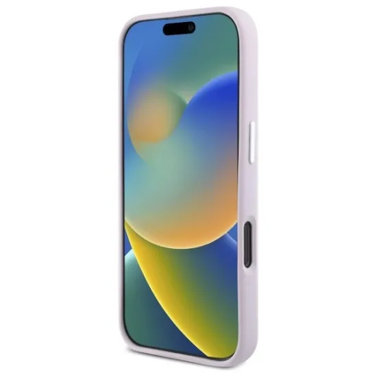Husa pentru iPhone 16 Pro - DKNY Hardcase Liquid Silicone (DKHMP16LSMCHLP) - Pink Husa pentru iPhone 16 Pro - DKNY Hardcase Liquid Silicone (DKHMP16LSMCHLP) - Pink