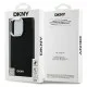 Husa pentru iPhone 16 Pro - DKNY Hardcase Plain Silver Logo MagSafe (DKHMP16LPSCMCLK) - Black Husa pentru iPhone 16 Pro - DKNY Hardcase Plain Silver Logo MagSafe (DKHMP16LPSCMCLK) - Black