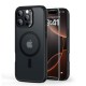 Husa pentru iPhone 16 Pro + Folie - ESR Classic Hybrid HaloLock - Frosted Black