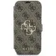 Husa pentru iPhone 16 Pro - Guess Book 4G (GUBKP16L4GMGBR) - Brown Husa pentru iPhone 16 Pro - Guess Book 4G (GUBKP16L4GMGBR) - Brown