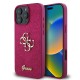 Husa pentru iPhone 16 Pro - Guess Glitter Script Big 4G (GUHCP16LHG4SGU) - Purple