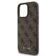 Husa pentru iPhone 16 Pro - Guess Hardcase 4G Classic (GUHCP16LG4GFGR) - Black